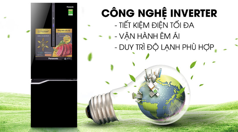 Các công nghệ hiện đại của tủ lạnh Panasonic NR-BV368GKV2 năm 2019