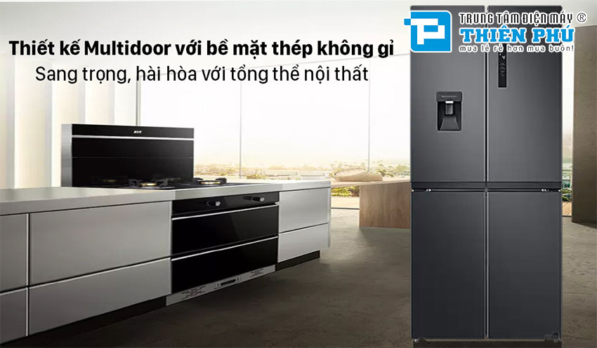 Tủ Lạnh Samsung Inverter 4 Cánh 488 Lít RF48A4010B4/SV