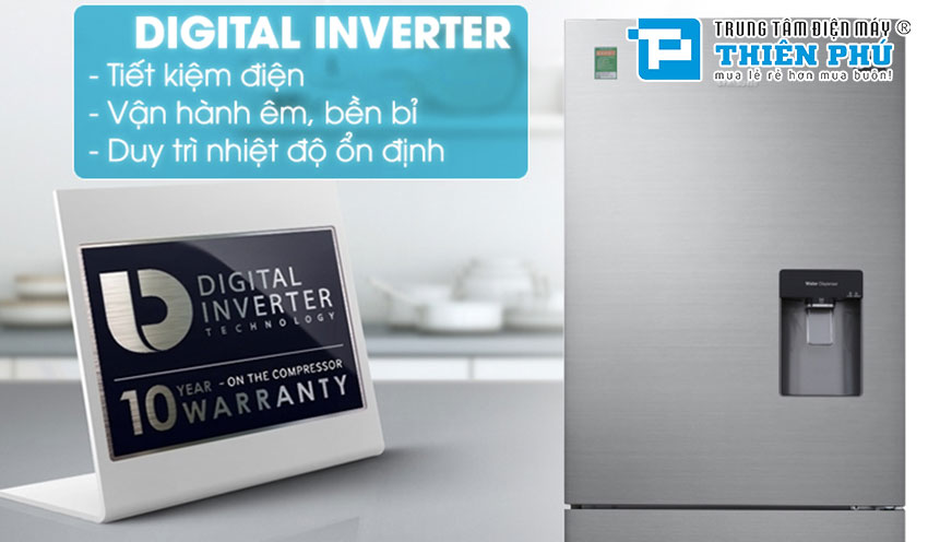 Tủ Lạnh Samsung Inverter 424 Lít RL4034SBAS8/SV 2 Cánh