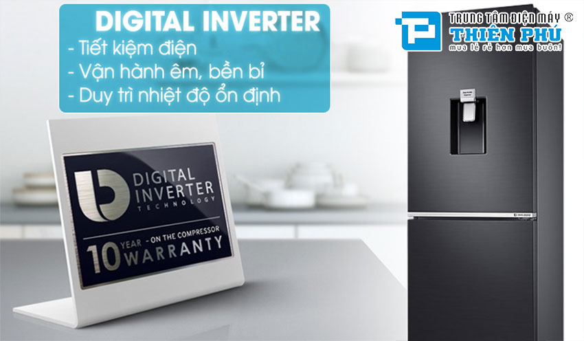 Tủ Lạnh Samsung Inverter 2 Cánh 276 Lít RB27N4190BU/SV