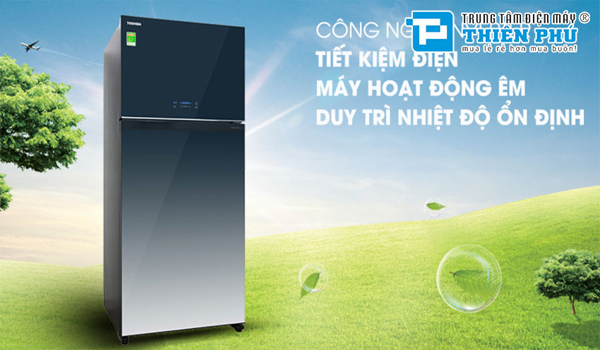 Tủ Lạnh Toshiba Inverter GR-AG66VA(GG) 2 Cánh 608 Lít