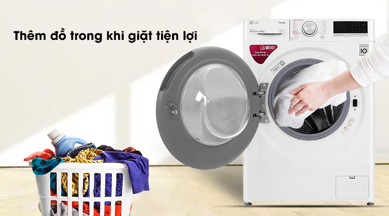 Đánh giá tổng quan máy giặt LG Inverter 9 Kg FV1409S4W.