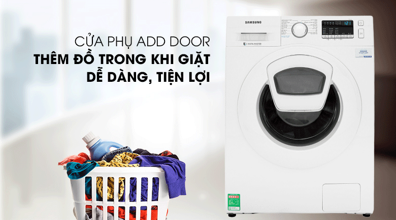 4 lý do nên mua máy giặt Samsung WW90K44G0YW/SV 9Kg cho gia đình?