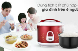 TOP 3 nồi cơm điện Cukoo có dung tích từ 1-3 lít cho người dùng tham khảo
