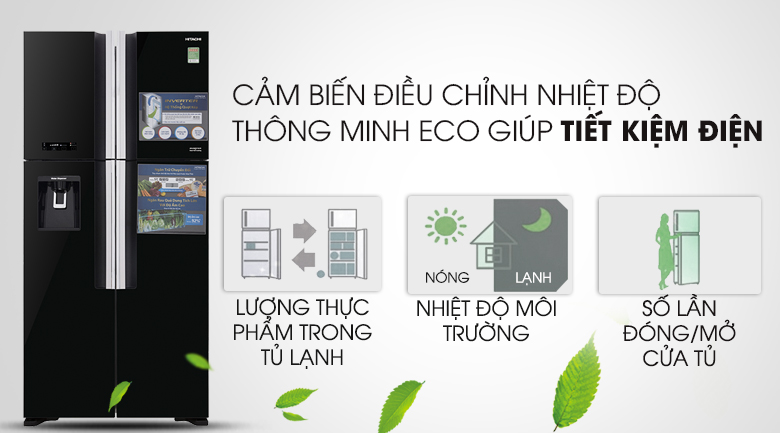 Top 3 tủ lạnh Hitachi 4 cánh sang trọng cho gia đình