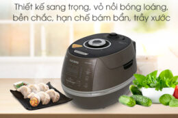 Đánh giá những tính năng nổi bật của nồi cơm điện cao tần Cuckoo CRP-CHSS1009FN 1.8 Lít