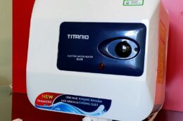Bình Nóng Lạnh Picenza Titanio T20V có thanh đốt kép đun nước nóng siêu nhanh