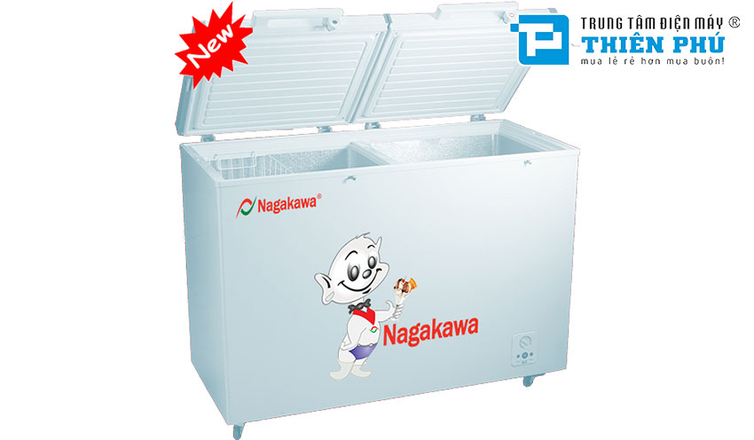 Tủ Đông Nagakawa Dàn Nhôm 282HN