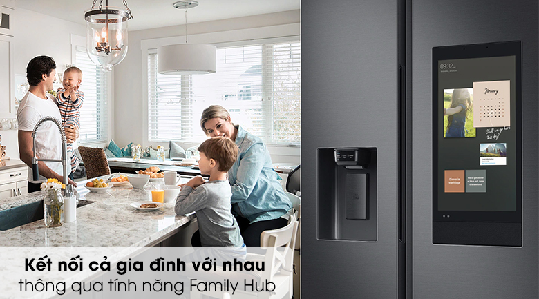 Tủ lạnh thông minh Samsung Family Hub 2018 có gì đặc biệt