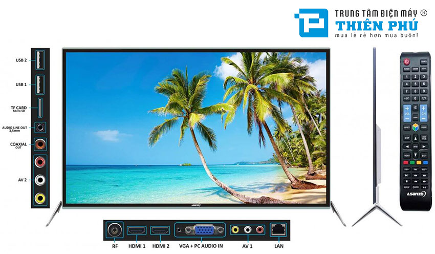 Smart Tivi Asanzo 65 Inch 65SK900