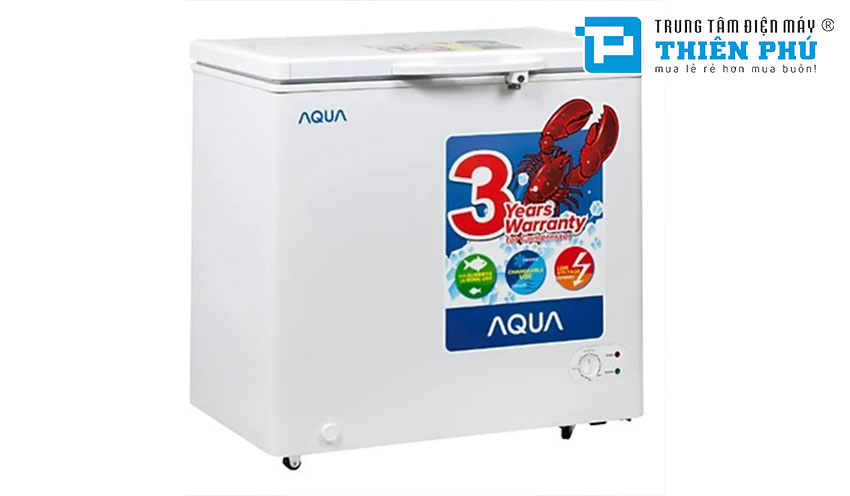 Tủ Đông Aqua Dàn Nhôm AQF-C260 1 Ngăn Dung Tích 161 Lít