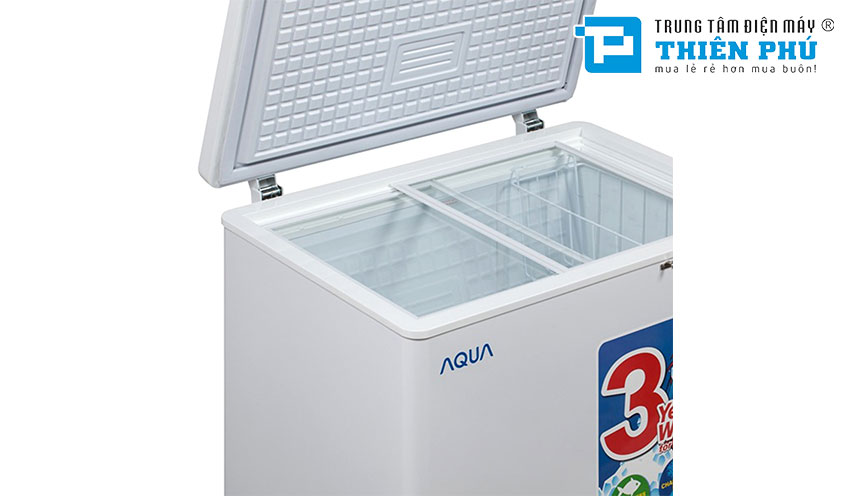 Tủ Đông Aqua Dàn Nhôm AQF-C260 1 Ngăn Dung Tích 161 Lít