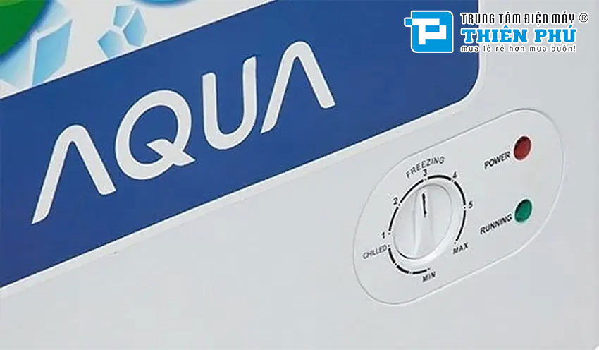 Tủ Đông Aqua Dàn Nhôm AQF-C410 1 Ngăn Dung Tích 308 Lít