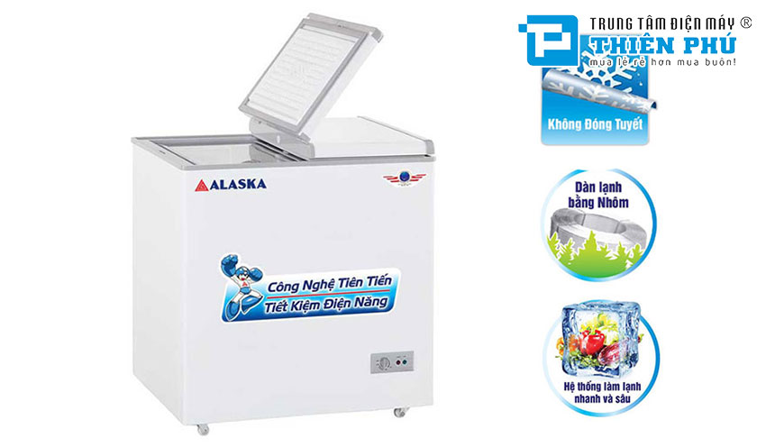 Tủ Đông Alaska BCD-2568N - 250 Lít