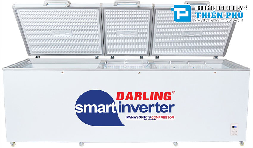 Tủ Đông Darling Inverter 1 Ngăn 3 Cánh DMF-1279ASI 1200 Lít