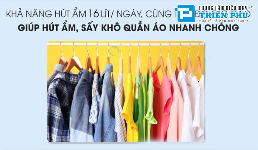 Máy Lọc Không Khí Sharp DW-E16FA-W