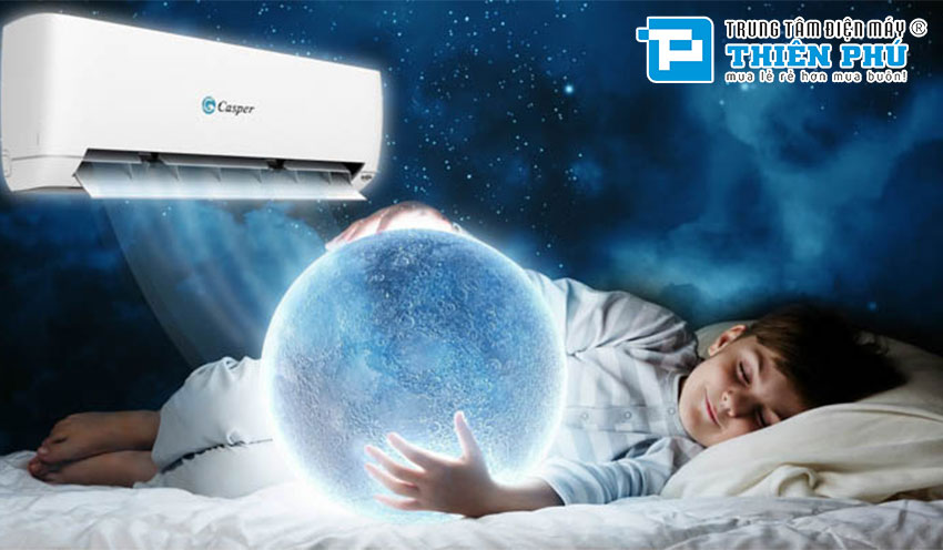 Ngủ ngon hơn với điều hòa Casper 9000 2 chiều GH-09IS33 nhiều chế độ