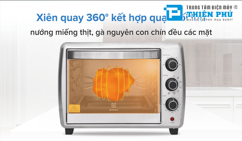 Lò Nướng Electrolux EOT30MXC 30 Lít