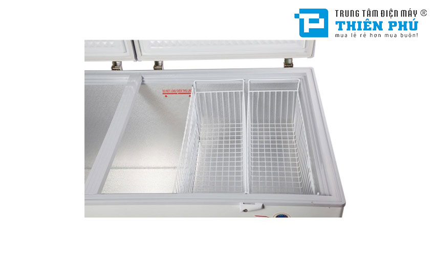 Tủ Đông Alaska Dàn Nhôm HB-12 1 Ngăn 2 cánh 1200 Lít