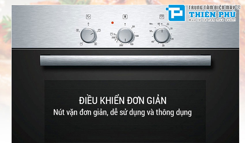 Lò Nướng Bosch Âm Tủ HBN211E2M 66 Lít