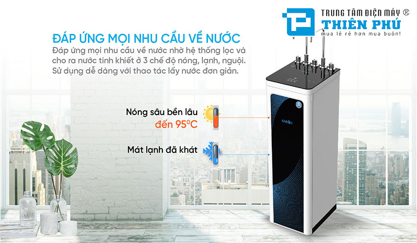 Máy Lọc Nước Karofi KAD-D52 10 lõi