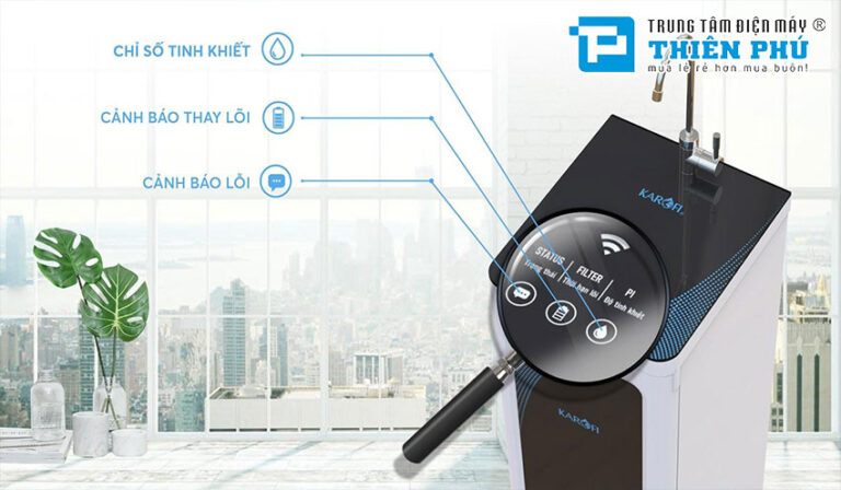 Máy lọc nước Karofi Hydrogen Wifi KAQ-O07 10 lõi sự lựa chọn cho mọi gia đình
