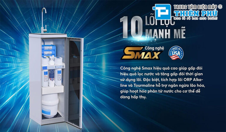 Máy lọc nước Karofi Hydrogen Wifi KAQ-O07 10 lõi sự lựa chọn cho mọi gia đình