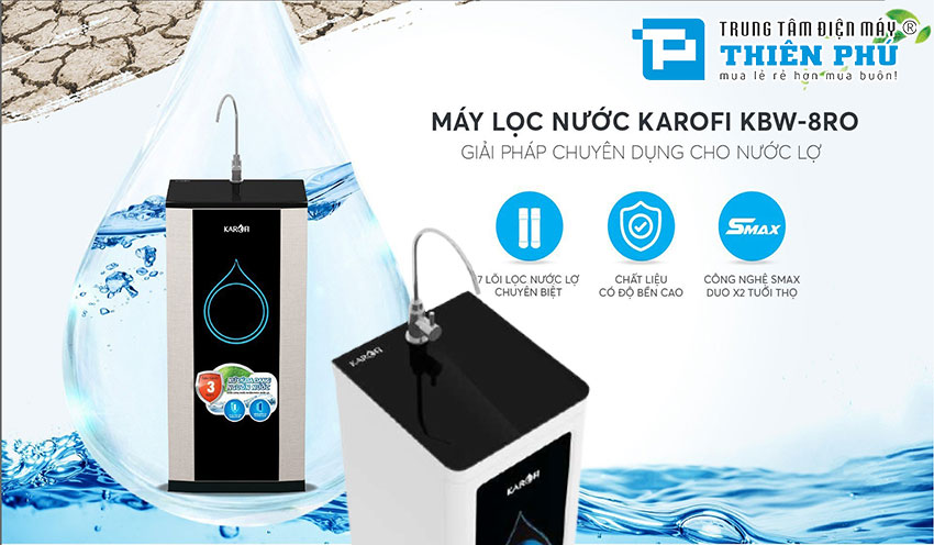 Đánh giá máy lọc nước Karofi KBW-8RO có tốt không? Nên mua không?