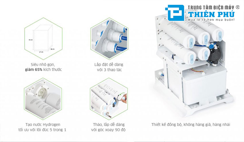 Máy Lọc Nước Kangaroo Hydrogen ion Kiềm KG100EED