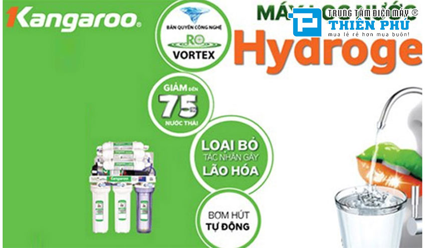 Máy Lọc Nước Hydrogen Kangaroo VTU KG100HA 9 Lõi