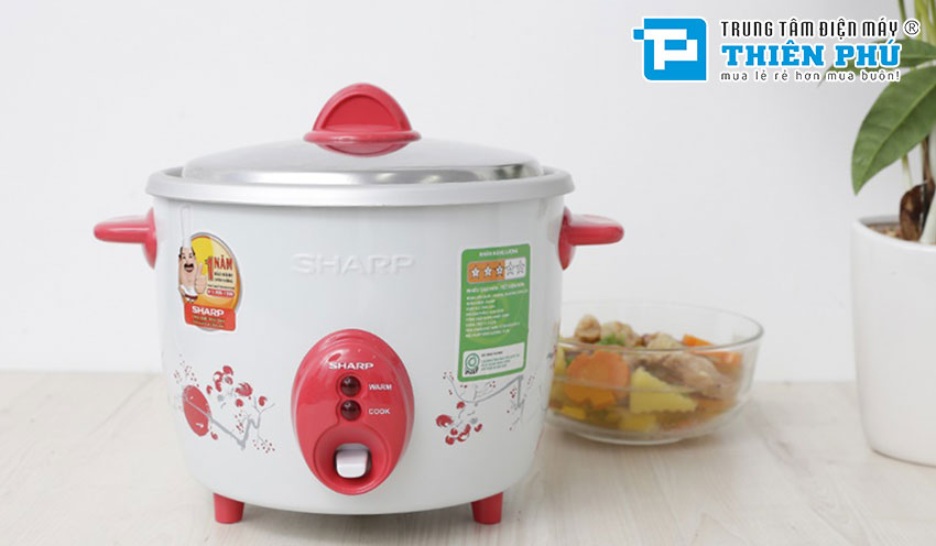Nồi Cơm Điện Sharp KSH-D15V 1.5 Lít
