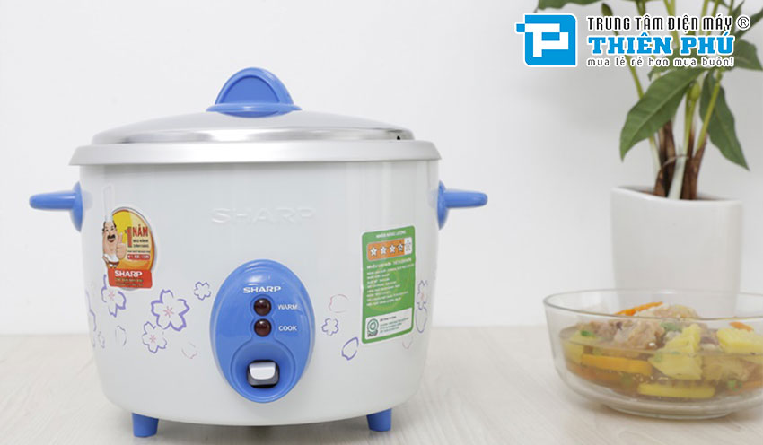 Nồi Cơm Điện Sharp KSH-D19V 1.8 Lít