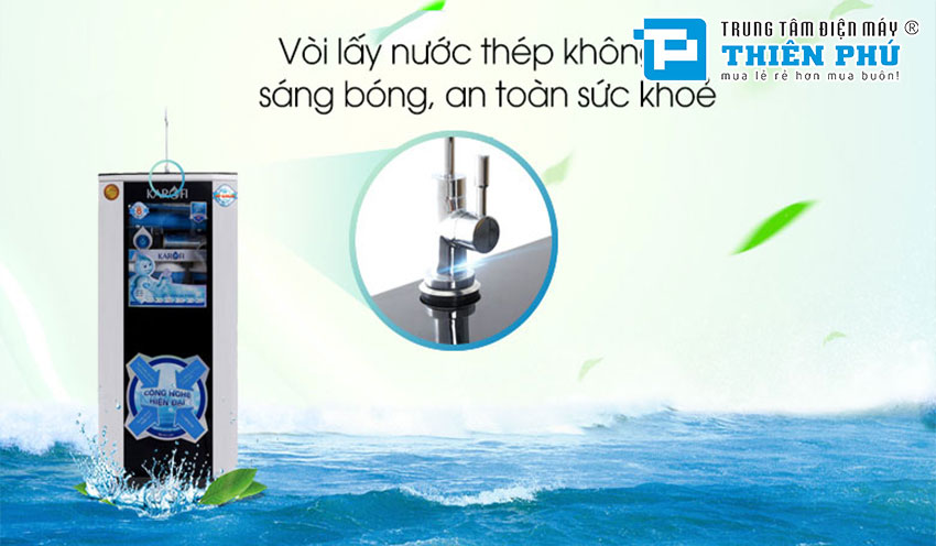 Máy Lọc Nước RO Karofi KSI80-A 8 Lõi
