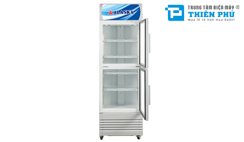 Tủ Mát Alaska 2 Cánh LC-643DB 400 Lít Dàn Nhôm