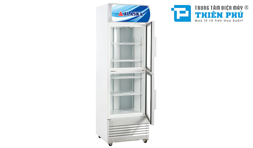 Tủ Mát Alaska 2 Cánh LC-643DB 400 Lít Dàn Nhôm