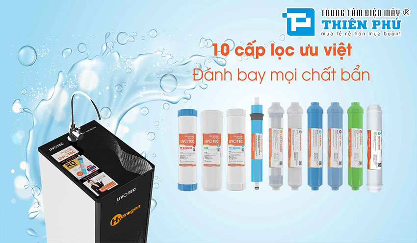 Máy Lọc Nước Karofi Livotec LRC110-H 10 Lõi