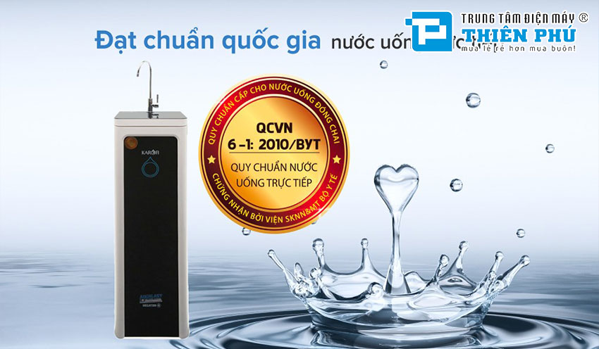 Máy Lọc Nước RO Hydrogen Karofi M-I129/H 9 Lõi