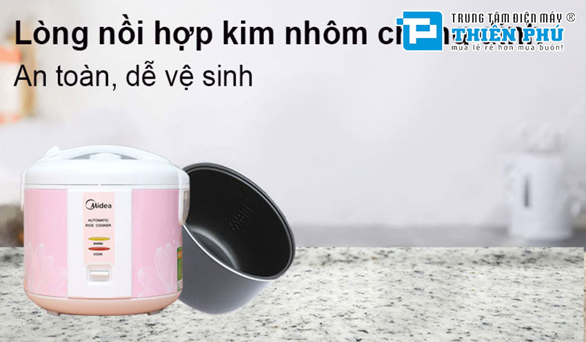 Nồi Cơm Điện Midea MR-CM1805 1.8 Lít