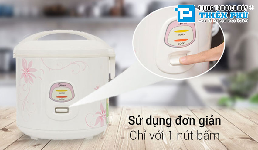 Nồi Cơm Điện Midea MR-CM18SQ 1.8 Lít