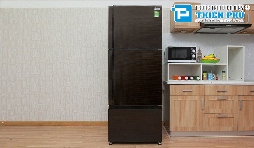 Tủ Lạnh Mitsubishi Electric Inverter MR-V50EH-BRW 3 Cánh 414 Lít