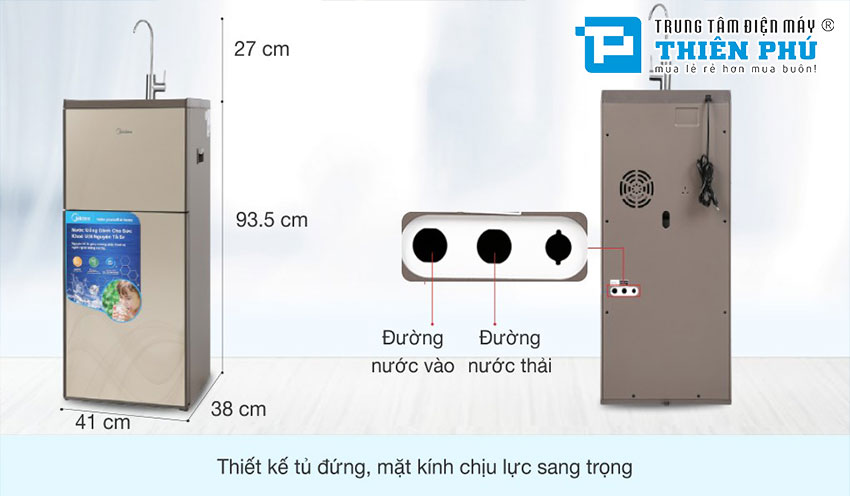 Máy Lọc Nước Midea Ro MWP-S0820MR 8 Lõi