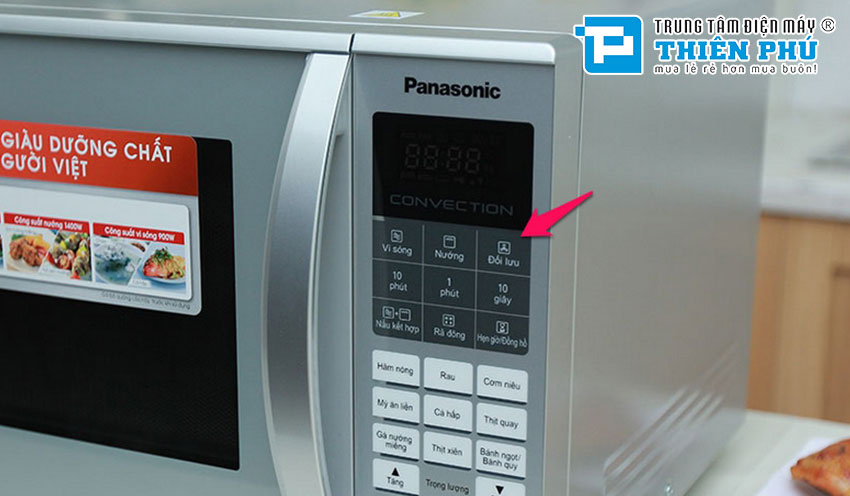 Lò Vi Sóng Điện Tử Panasonic NN-CT655MYUE 27 Lít