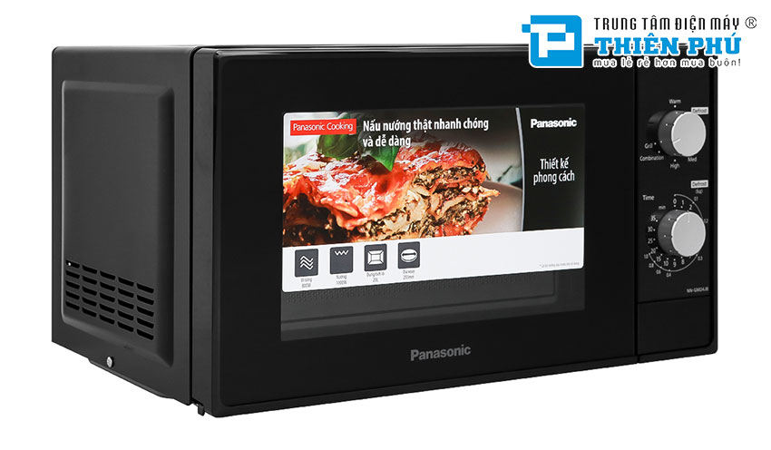 Lò Vi Sóng Panasonic Có Nướng NN-GM24JBYUE 20 Lít