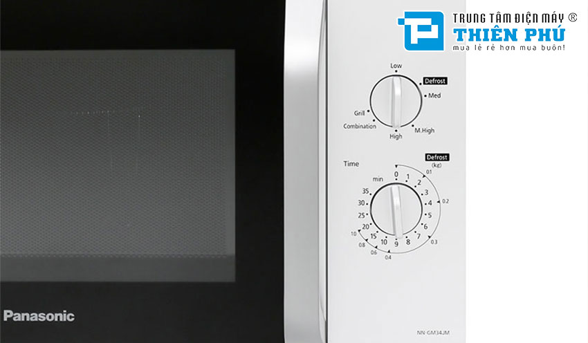 Lò Vi Sóng Panasonic Có Nướng NN-GM34JMYUE 25 Lít