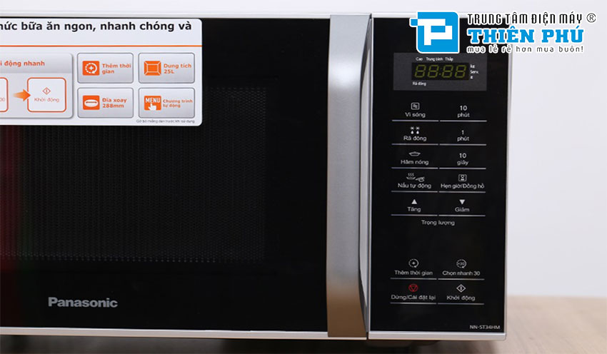 Lò Vi Sóng Panasonic NN-ST34HMYUE 25 Lít