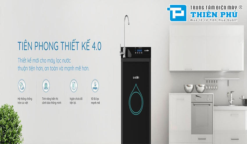 Máy Lọc Nước RO Karofi Optimus Plus O-P1310 10 Lõi