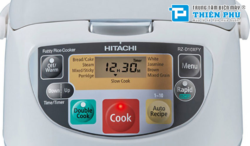 Nồi cơm điện Hitachi RZ-D10GFY 1 Lít - trải nghiệm nấu cơm ngon đáng mua nhất hiện nay