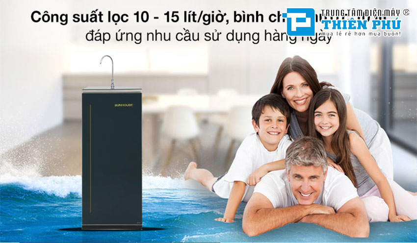 Máy Lọc Nước RO Sunhouse SHA88116K 10 Lõi