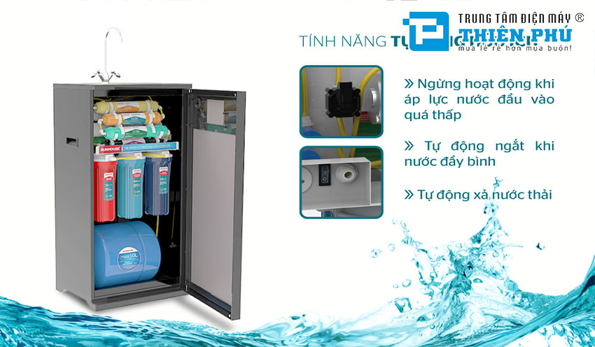 Máy Lọc Nước RO 10 Lõi Sunhouse SHA88118K