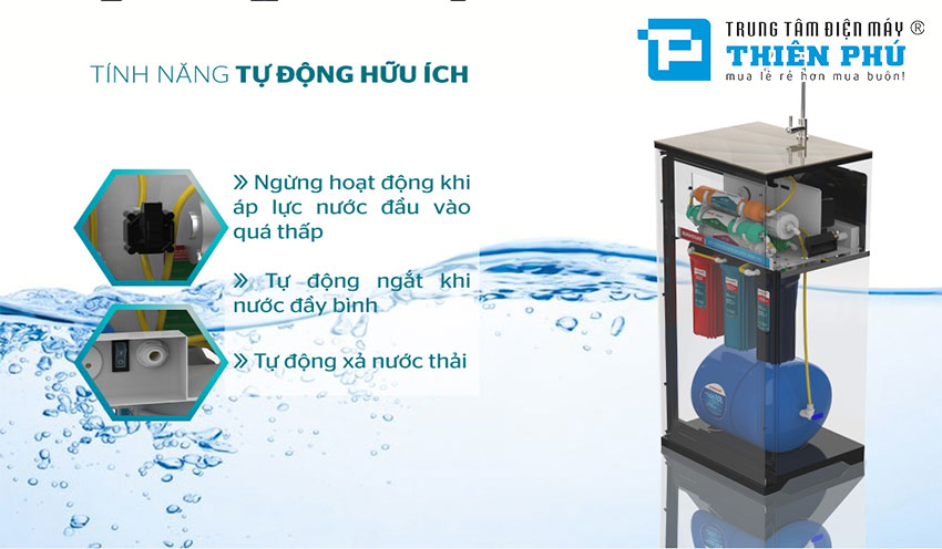 Máy Lọc Nước RO 8 Lõi Sunhouse SHA8818K